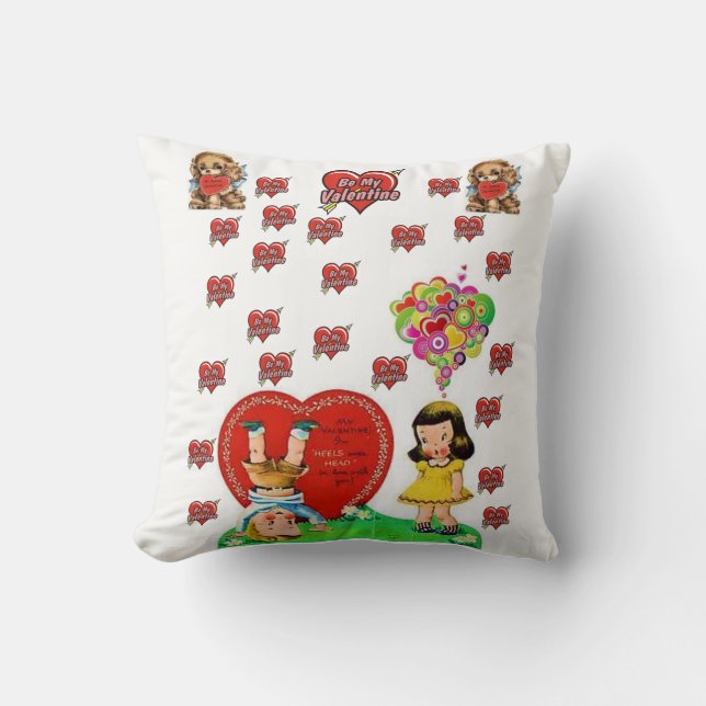 Throw Pillow Valentine's Day (Front)