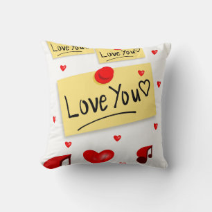Throw Pillow Valentine's Day