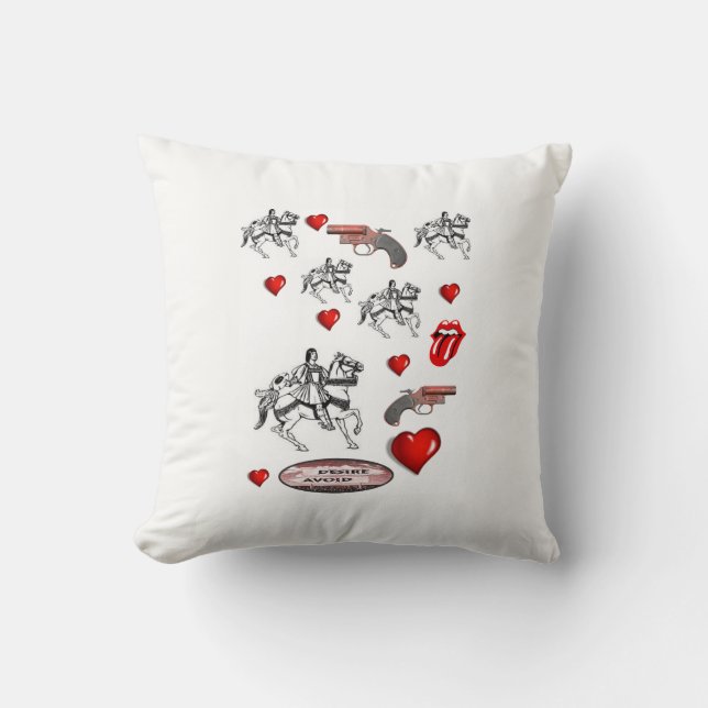 Throw Pillow Valentine's Day (Front)