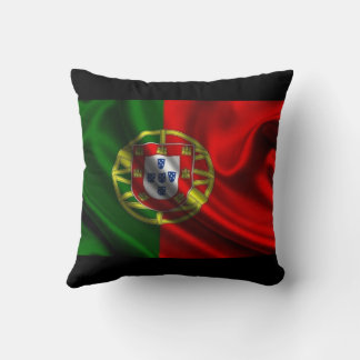 Throw Pillow with PortAZ logo & Portugal Flag