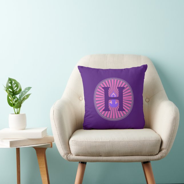 Throw Pillow - Yoga Zen - Personalised  (Chair)