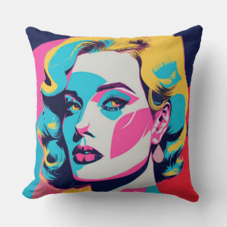 Throw pillows, Pop art Cushion