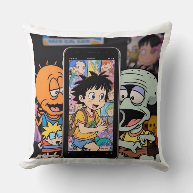 Throw Squidward Cushion (Front)