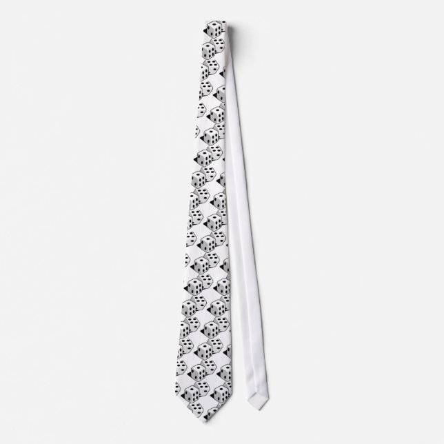Throw  the Dice Tie (Front)