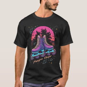 Throwback '90s Vibes T-Shirt – Bold Neon Nostalgia