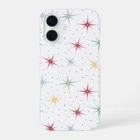 Throwback Atomic Starburst Midcentury Pattern
