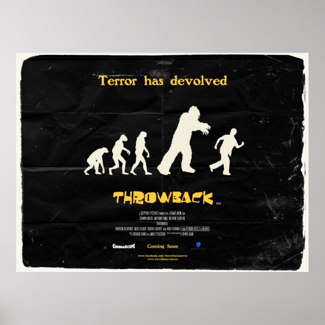 Throwback British Quad Teaser Poster #1 (Front)