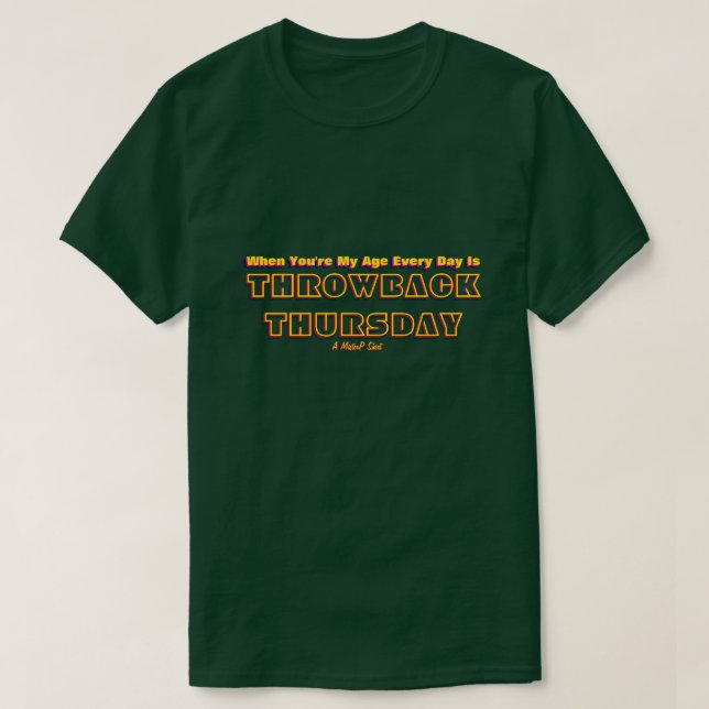 Throwback Thursday - A MisterP Shirt (Design Front)