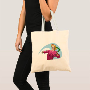Throwing A Boomerang Tote Bag