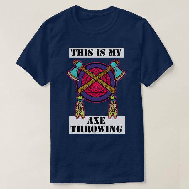 Throwing axes T-Shirt (Design Front)