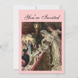 Throwing the Bouquet Invitation