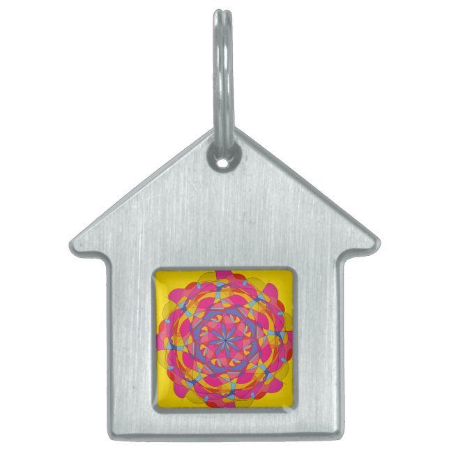 Throwpillow Pet ID Tag (Front)