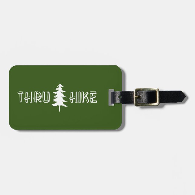 Thru Hike Luggage Tag (Front Horizontal)