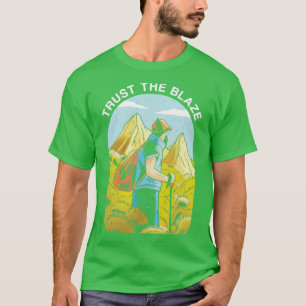 Thru Hiker Trailblazer Hiking Mountain Climbing Tr T-Shirt