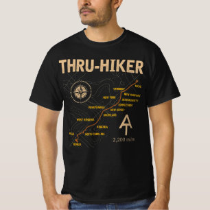 Thruh Hiker Appalachian Trail Hiking  T-Shirt