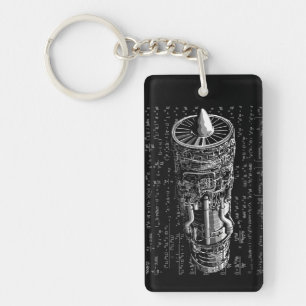 Thrust matters! key ring