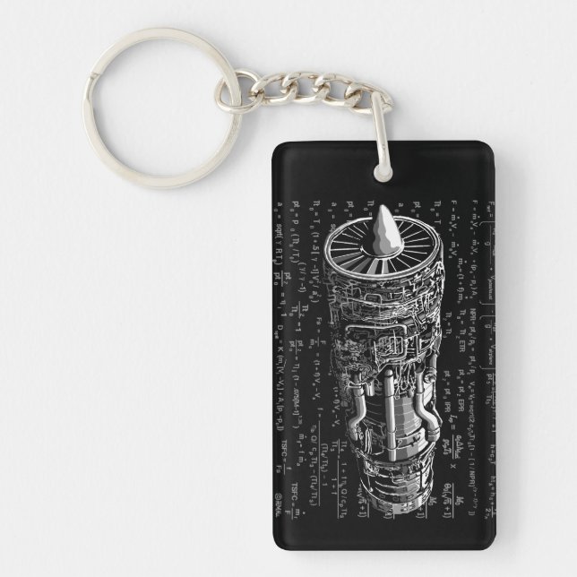 Thrust matters! key ring (Front)