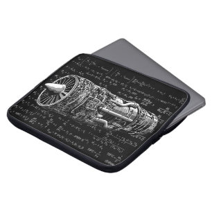 Thrust matters! laptop sleeve