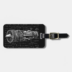 Thrust matters! luggage tag