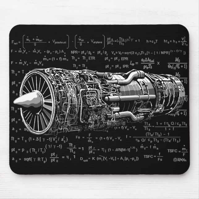 Thrust matters! mouse mat (Front)