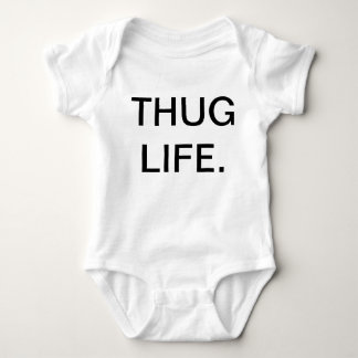 THUG LIFE BABY BODYSUIT