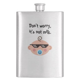 Thug life baby flask