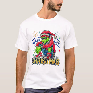 Thug life christmas t-shirts 