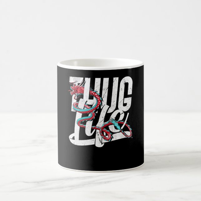 Thug Life Dragon Coffee Mug (Center)