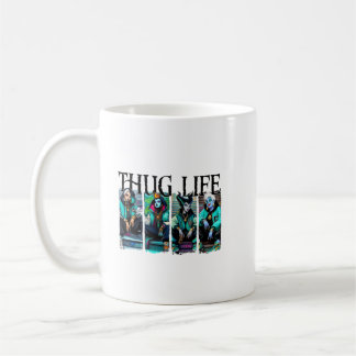 thug life halloween cute coffee mug