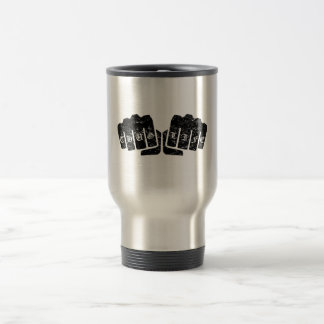 Thug Life Knuckle Tattoo (Distressed) Travel Mug