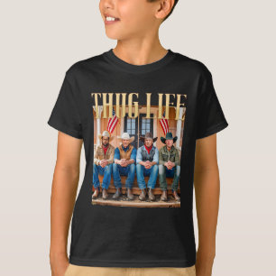 Thug Life Trump Vance Kennedy Elon 1  T-Shirt