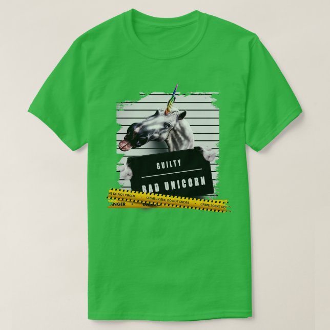 Thug Unicorn T-Shirt (Design Front)