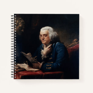Thumb Portrait, Benjamin Franklin Founding Father Notebook