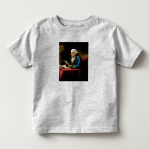 Thumb Portrait, Benjamin Franklin Founding Father Toddler T-Shirt
