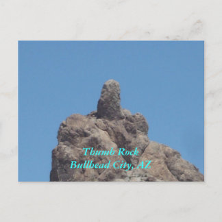 Thumb RockBullhead City, AZ Postcard