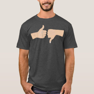 Thumb up and thumb down 1 T-Shirt