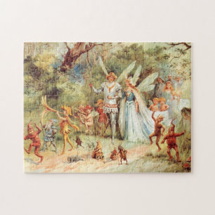 Thumbelina's Wedding in the Forest Jigsaw Puzzle