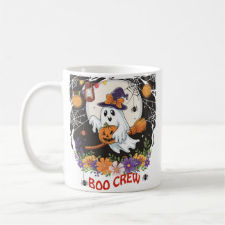 Thumbnail 1 of 6, Pullover Sweatshirt, Cute Ghost  Coffee Mug