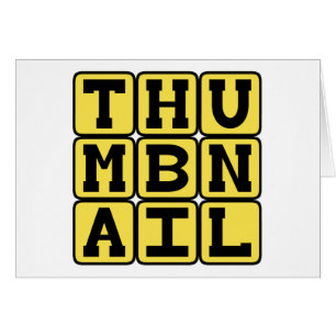 Thumbnail, Small Preview Image