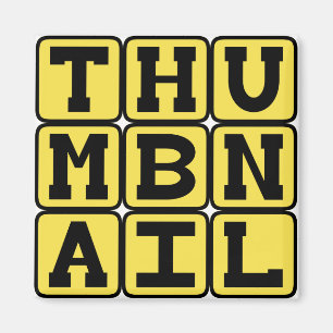 Thumbnail, Small Preview Image Magnet
