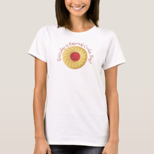 Thumbprint Cookie National Cookie Day T-Shirt