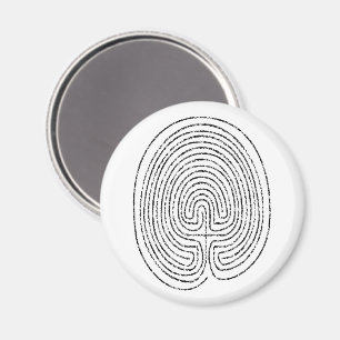 Thumbprint Labyrinth -  Magnet
