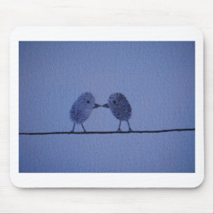 Thumbprint Lovers Mouse Mat