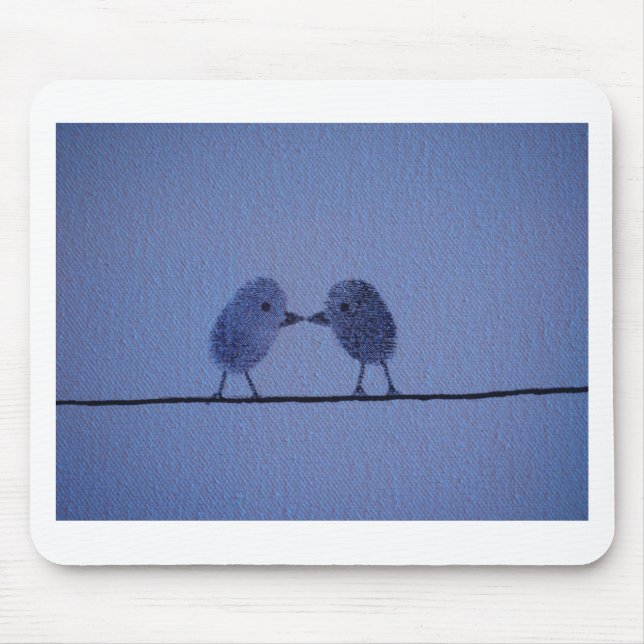 Thumbprint Lovers Mouse Mat (Front)
