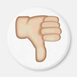Thumbs Down Sign Emoji Magnet