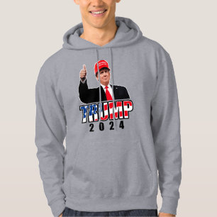 Thumbs Up Donald Trump 2024 Hoodie