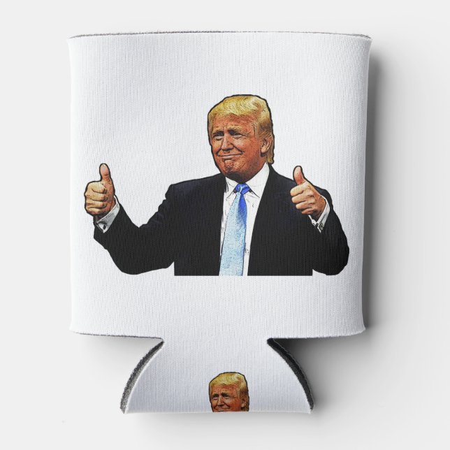 Thumbs up - Donald Trump Can Cooler (Front)