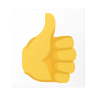 Thumbs Up Emoji,  Notepad