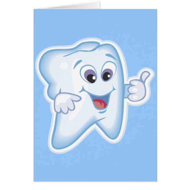 Thumbs up for dental hygiene! (Front)