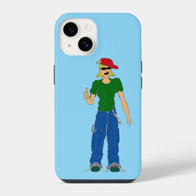 thumbs up iPhone case (Back)